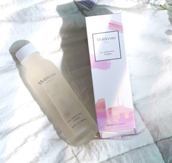 Muldream, All Green Mild Toner, Mist/Toner, Dryness, Mist