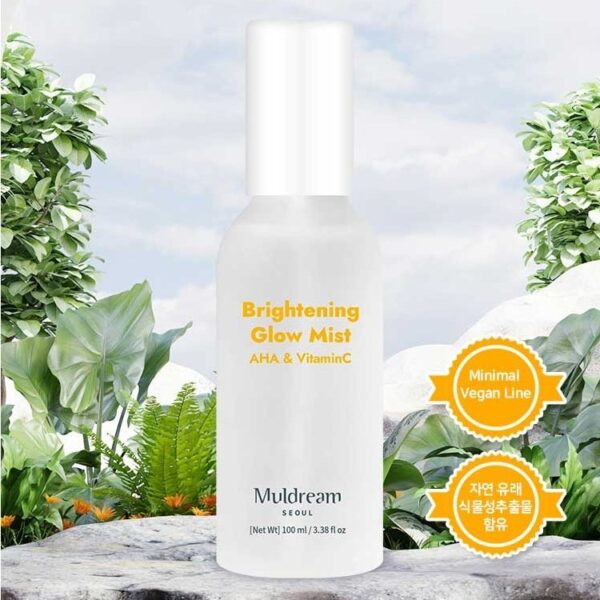 Muldream, Brightening Glow Mist, Mist/Toner, Dark Circles, Dryness