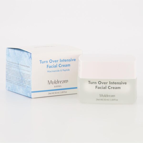 Muldream, Turn Over Intensive Facial Cream (NIACINAMIDE, PEPTIDE), Face Cream, Dryness, Face Cream