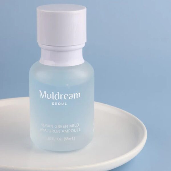 Muldream, Vegan Green Mild HYALURON Ampoule, Ampoule, Ampoule, Dryness