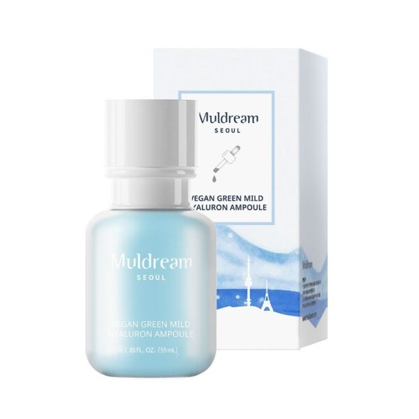 Muldream, Vegan Green Mild HYALURON Ampoule, Ampoule, Ampoule, Dryness