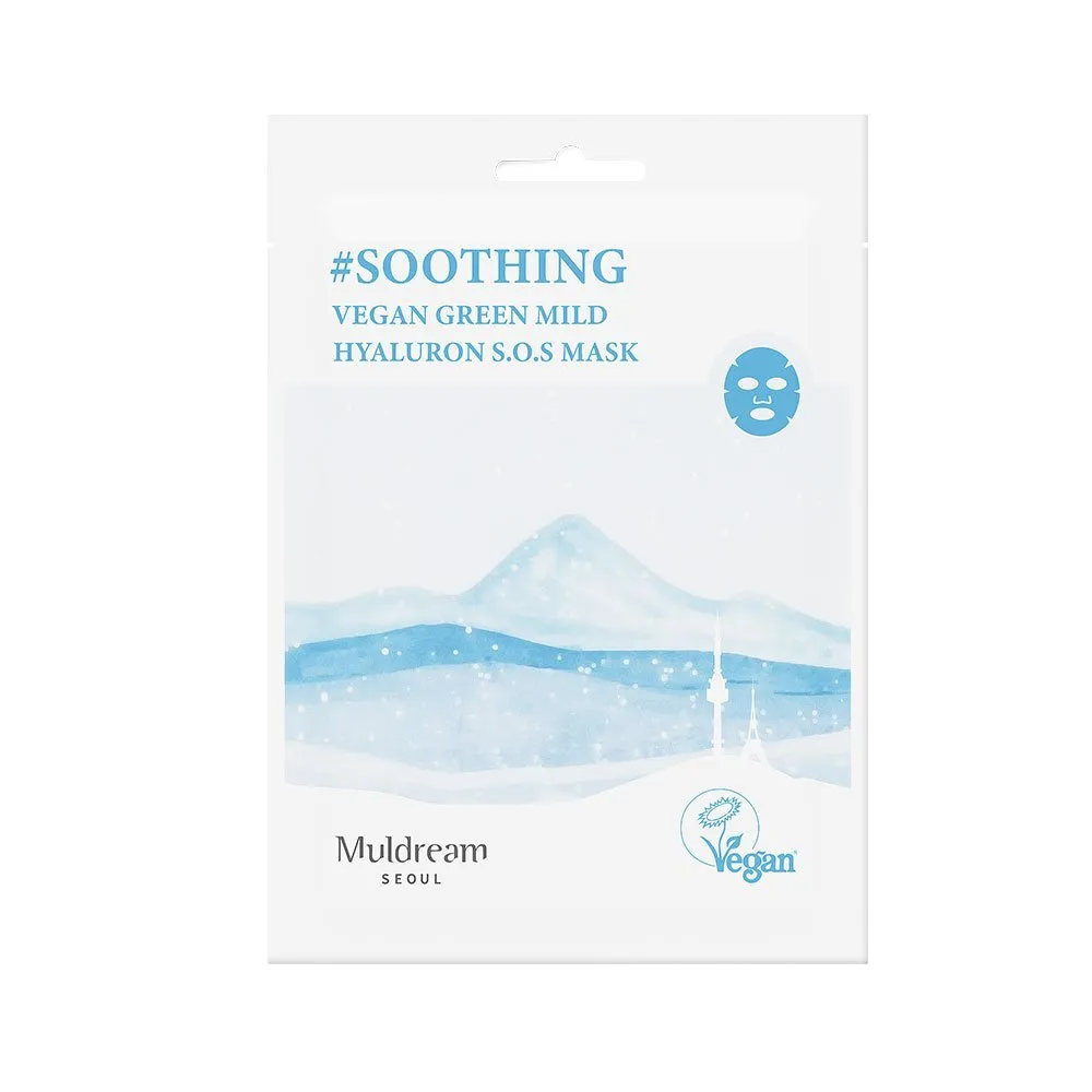 Vegan Green Mild HYALURON S.O.S Mask