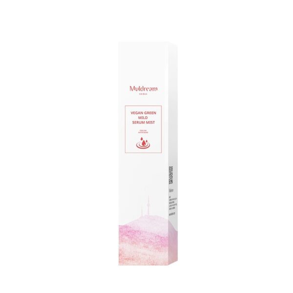 Muldream, Vegan Green Mild Serum Mist, Acne, Dryness