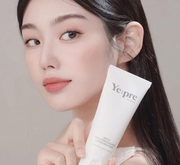 Ye:pre, Birch Hyaluron Calming Cleansing Foam, Cleanser, Cleanser, Dryness
