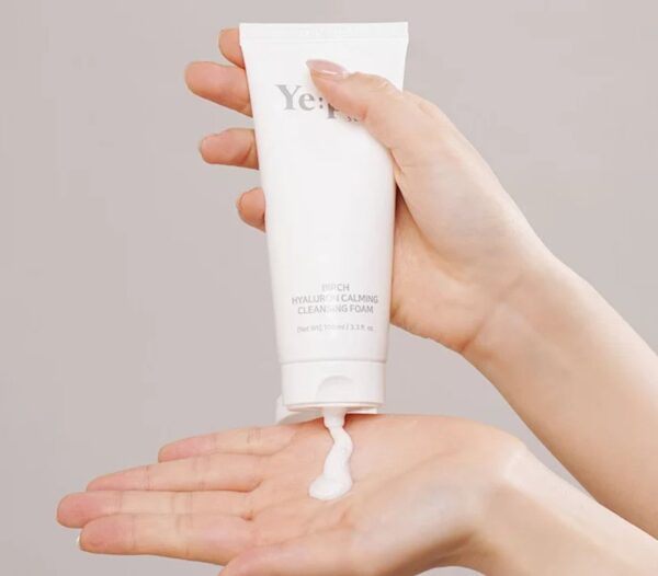 Ye:pre, Birch Hyaluron Calming Cleansing Foam, Cleanser, Cleanser, Dryness