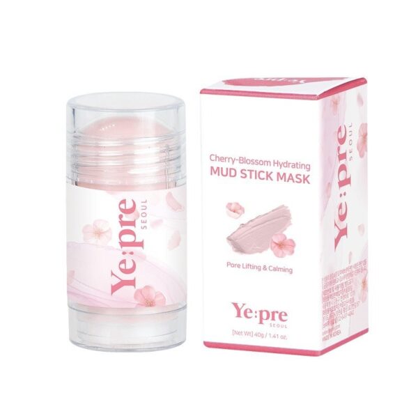 Ye:pre, Cherry Blossom Hydrating Mud Stick Mask, Face Mask, Dryness, Face Mask