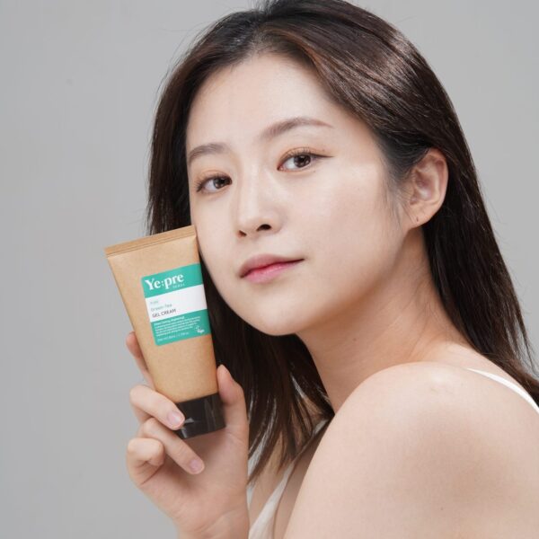 Ye:pre, Green-Tea Gel Cream, Face Cream, Dryness, Face Cream