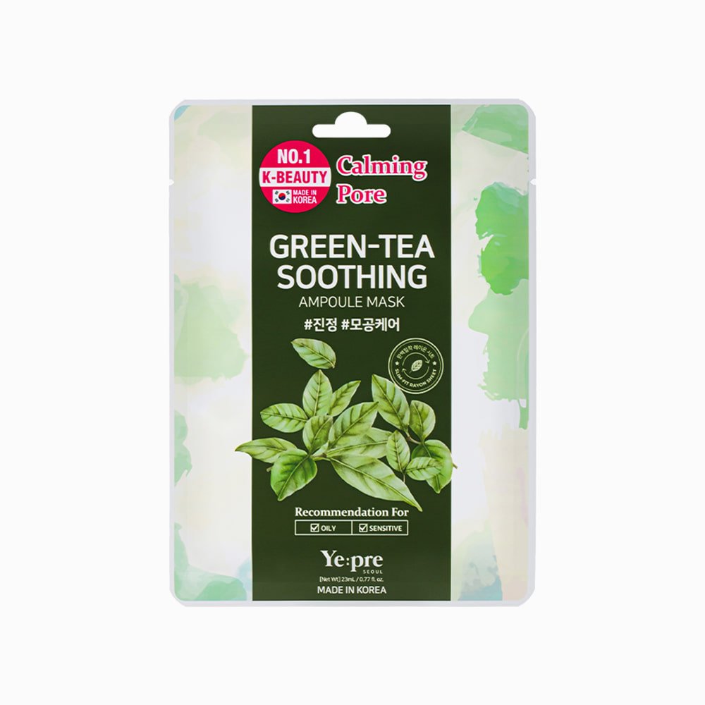 Green Tea Soothing Ampoule Mask