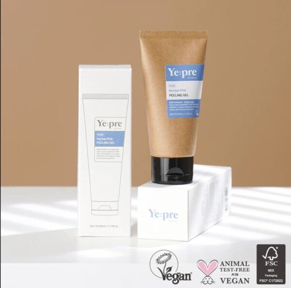 Ye:pre, Herbal PHA Peeling Gel, Cleanser, Cleanser, Dryness