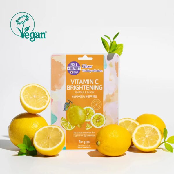 Ye:pre, Vitamin C Brightening Ampoule Mask, Face Mask, Dryness, Face Mask